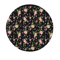 Background-roses Mini Round Pill Box by nateshop