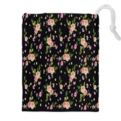 Background-roses Drawstring Pouch (4xl) by nateshop