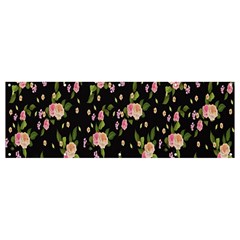 Background-roses Banner And Sign 12  X 4 