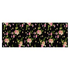 Background-roses Banner And Sign 8  X 3 