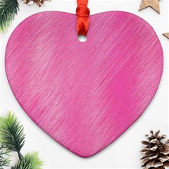 Background-texture Heart Ornament (two Sides) by nateshop