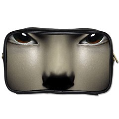 Close Up Portrait Asian Woman Close Up Portrait Asian Woman Toiletries Bag (two Sides) by dflcprintsclothing