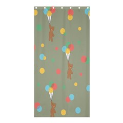 Bear 1 Shower Curtain 36  X 72  (stall)  by nateshop