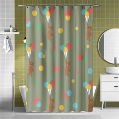 Bear 1 Shower Curtain 48  X 72  (small)  by nateshop