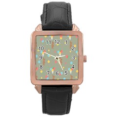 Bear 1 Rose Gold Leather Watch  by nateshop