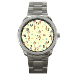 Bear 2 Sport Metal Watch by nateshop