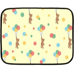 Bear 2 Fleece Blanket (mini) by nateshop