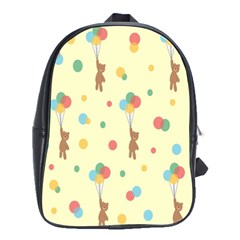 Bear 2 School Bag (large) by nateshop