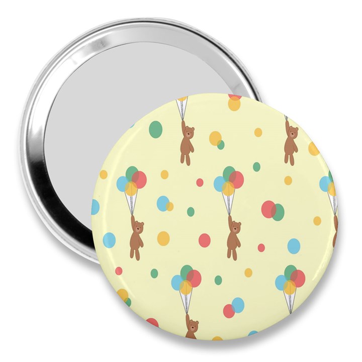 Bear 2 3  Handbag Mirrors