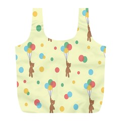 Bear 2 Full Print Recycle Bag (l) by nateshop