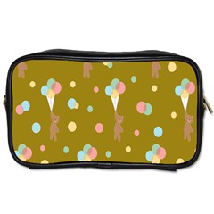 Bear 3 Toiletries Bag (two Sides) by nateshop