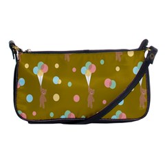 Bear 3 Shoulder Clutch Bag by nateshop