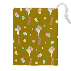 Bear 3 Drawstring Pouch (5xl) by nateshop