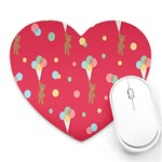 Bear 4 Heart Mousepads Front