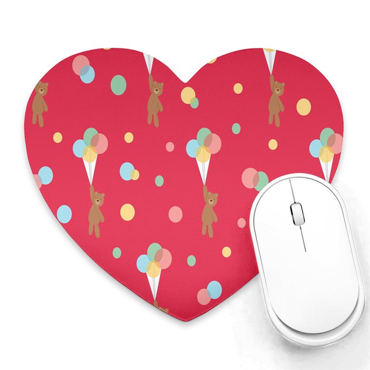 Bear 4 Heart Mousepads