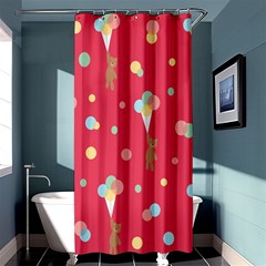 Bear 4 Shower Curtain 36  X 72  (stall)  by nateshop