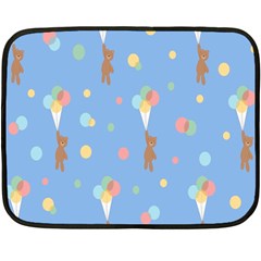 Bear 5 Fleece Blanket (mini) by nateshop