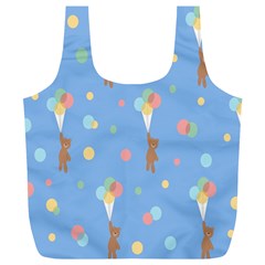 Bear 5 Full Print Recycle Bag (xl) by nateshop