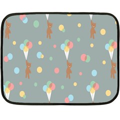 Bear 7 Fleece Blanket (mini) by nateshop