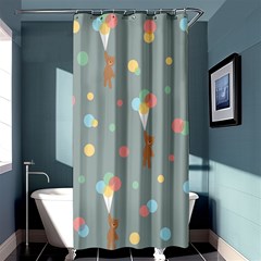 Bear 7 Shower Curtain 36  X 72  (stall)  by nateshop