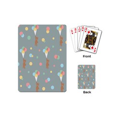 Bear 7 Playing Cards Single Design (mini) by nateshop