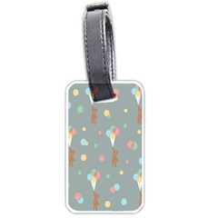 Bear 7 Luggage Tag (one Side)