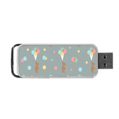 Bear 7 Portable Usb Flash (one Side) by nateshop