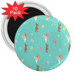 Bear 6 3  Magnets (10 Pack)  by nateshop