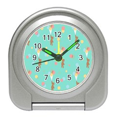 Bear 6 Travel Alarm Clock by nateshop