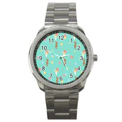 Bear 6 Sport Metal Watch by nateshop