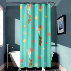 Bear 6 Shower Curtain 36  X 72  (stall)  by nateshop