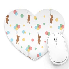 Bear Heart Mousepads by nateshop