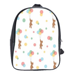 Bear School Bag (large) by nateshop