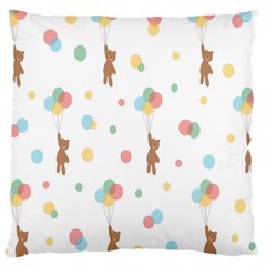 Bear Large Cushion Case (one Side) by nateshop