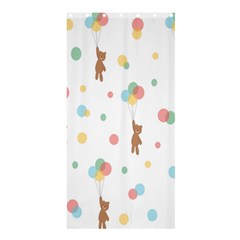 Bear Shower Curtain 36  X 72  (stall)  by nateshop