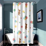 Bear Shower Curtain 36  x 72  (Stall)  Curtain(36 X72 ) - 33.26 x66.24  Curtain(36 X72 )