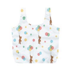 Bear Full Print Recycle Bag (m) by nateshop