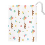 Bear Drawstring Pouch (4XL) Front