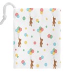 Bear Drawstring Pouch (4XL) Back