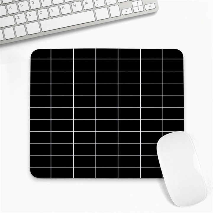 Box Black Large Mousepads