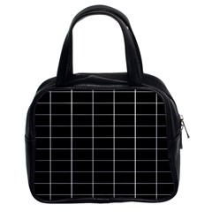 Box Black Classic Handbag (Two Sides)