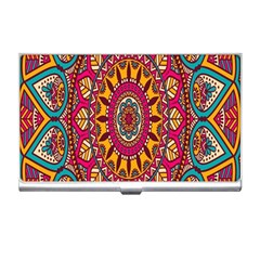 Buddhist Mandala Business Card Holder by nateshop