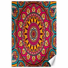 Buddhist Mandala Canvas 12  X 18  by nateshop