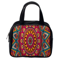 Buddhist Mandala Classic Handbag (one Side) by nateshop