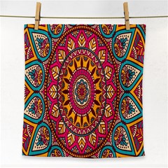 Buddhist Mandala Face Towel by nateshop