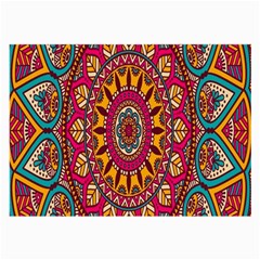 Buddhist Mandala Large Glasses Cloth by nateshop