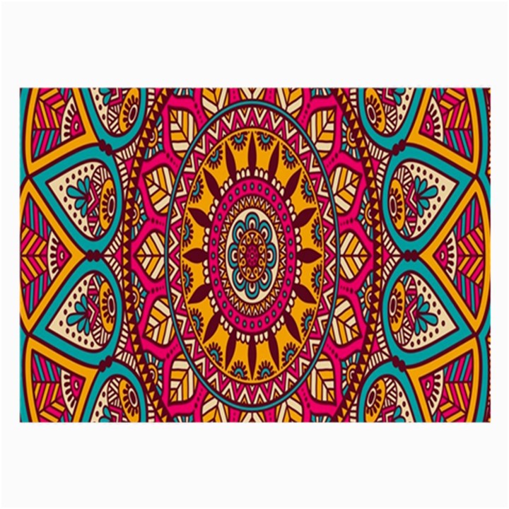 Buddhist Mandala Large Glasses Cloth (2 Sides)