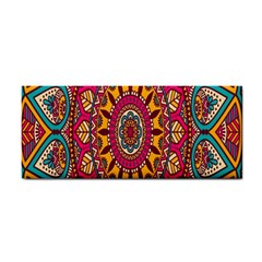 Buddhist Mandala Hand Towel by nateshop