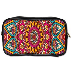 Buddhist Mandala Toiletries Bag (one Side) by nateshop