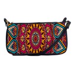 Buddhist Mandala Shoulder Clutch Bag Front